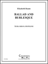 BALLAD AND BURLESQUE Tuba and Piano P.O.D. cover
